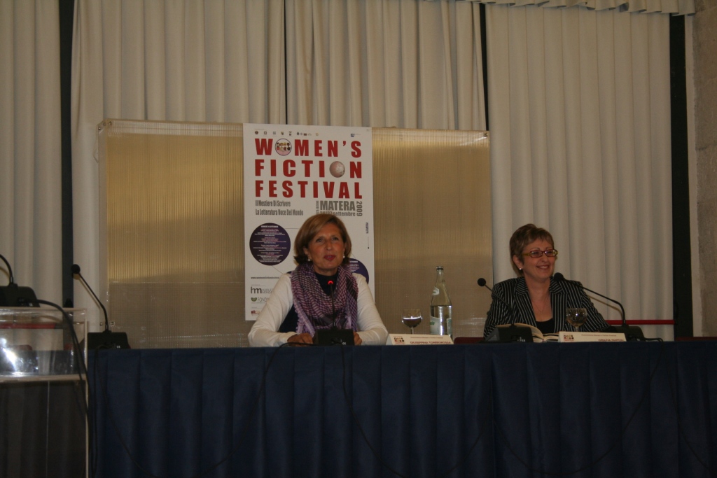 Women's Fiction Festival Matera - Presentazione del libro di Giuseppina Torregrossa "Il conto delle minne" - settembre 2009