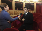 Con Daniele Timpano autore di Aldo morto allo Stabile di Potenza. Ottobre 2018