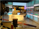in studio