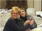 Scambio di occhiali con Donatella Alamprese
