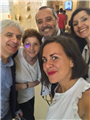 Colleghi con Franco di Mare