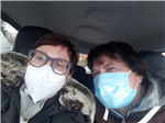 Con Enzo al lavoro mascherati  2020