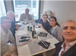 cena internazionale a Lourdes - 2022