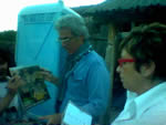 Grancia - con Claudio Baglioni prima del concerto - 29 luglio 2004