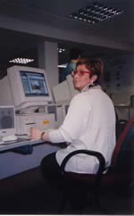 Londra - newsroom BBC - Febbraio 2000