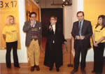 Con philippe Daverio - Potenza, mostra 13x17 - 5 marzo 2006